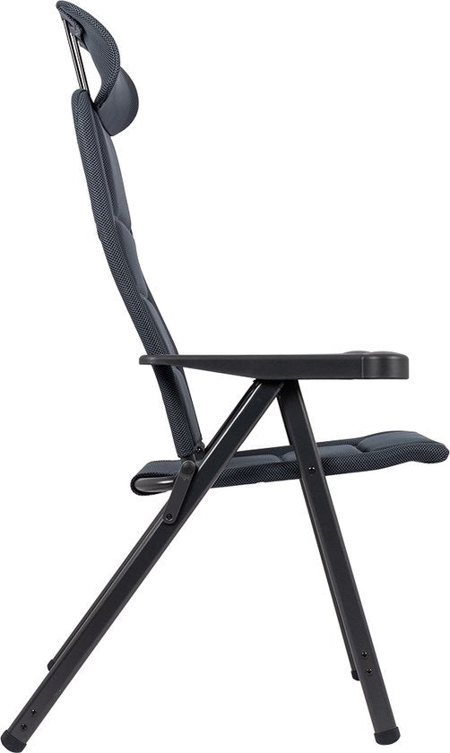 Crespo - Chaise de plage - L - AP/240 - Air-Deluxe - Compact - Gris - Modèle 2025