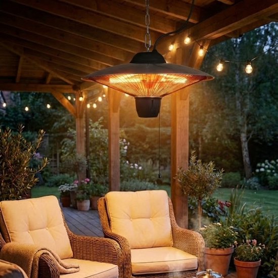 Chauffage pour tente de fête Eurom 1502 - Acier inoxydable - 1500 W