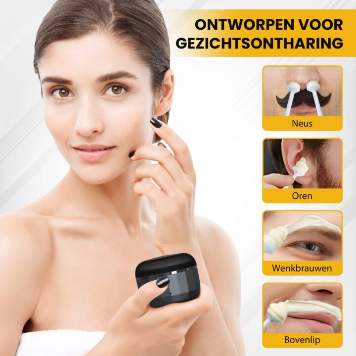 Appareil Bolusso Wax pour le nez et le visage - Compact