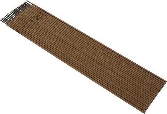 Electrodes de soudage Toolland Rutile Ø2.0 x 350 mm, idéales pour toutes les positions de soudage, 20 pièces