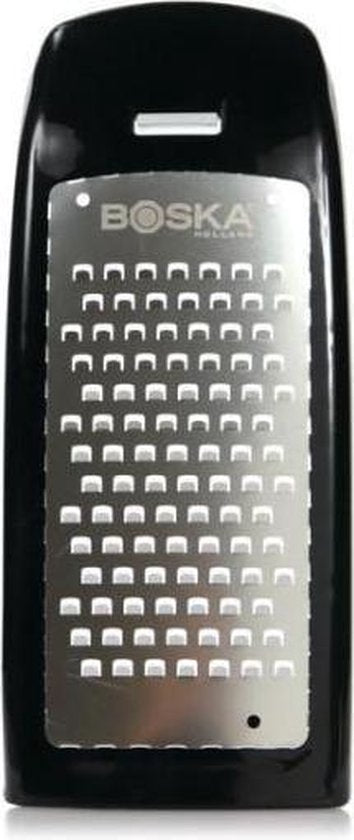 Boska Easy Grater - Râpe de table - Acier inoxydable - Noir - Avec bac de récupération