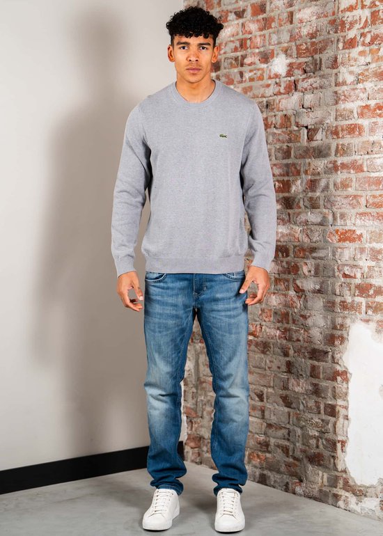 Pullover Lacoste Gris - Taille M - Hommes - Pullovers