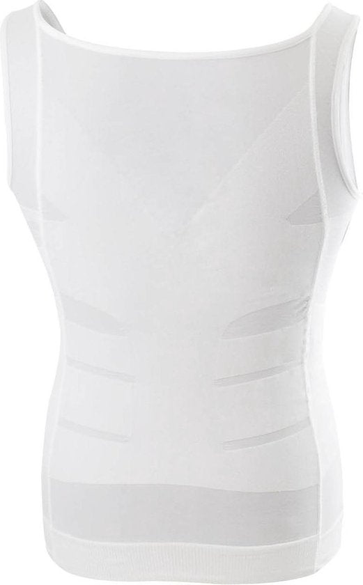 Maillot de corps amincissant - Homme, blanc - Taille XXL