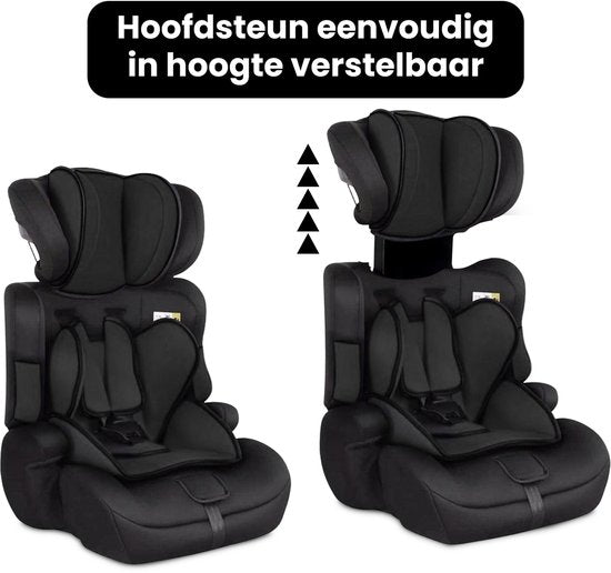 Oemmie Siège auto i-Size - Sièges auto - Siège auto enfant - Siège auto - Groupe 1/2/3 (67-150cm) - Noir