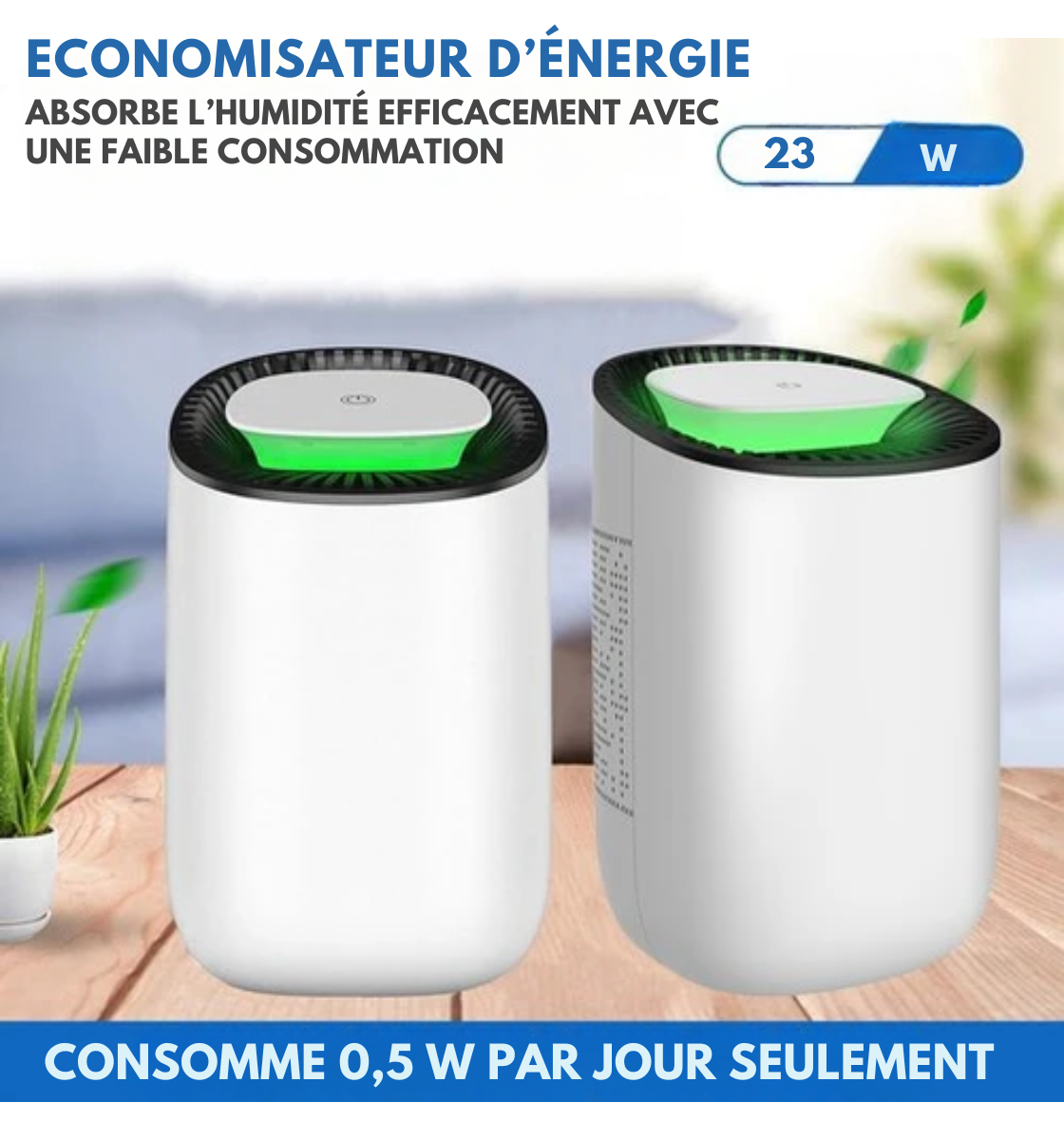 Déshumidificateur - Strex - Purification de l'air - Blanc