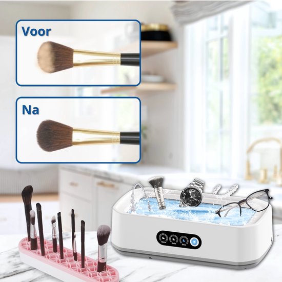Nettoyeur ultrasonique - 650ml - Nettoyage de verres - Nettoyage de bijoux - Montre - Zeri