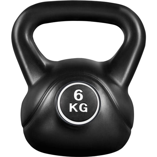 Kettlebell Yaheetech 6 kg – Noir – 22,5 × 19,5 × 26 cm