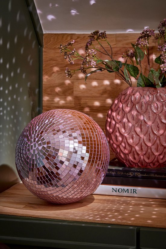 Discoballe de Noël - Ø 30 cm - Lilas