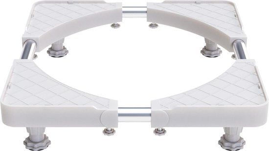 Noswo Relevage de lave-linge - Jusqu'à 300 KG - Multitool réglable - Amortisseurs anti-vibration - Convient également pour le lave-vaisselle, le réfrigérateur, le congélateur et le sèche-linge - 45/63 x 11/13 cm