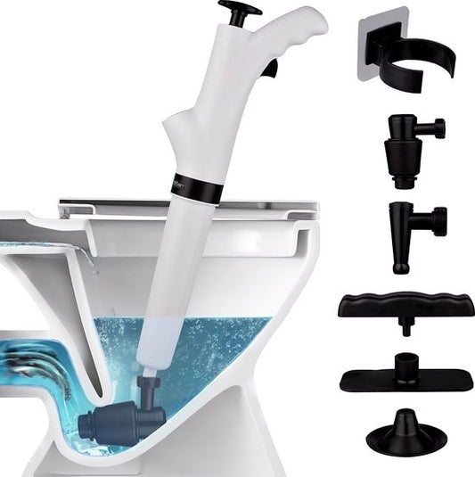 Déboucheur de toilettes & lavabo Rostem, haute pression, Blanc