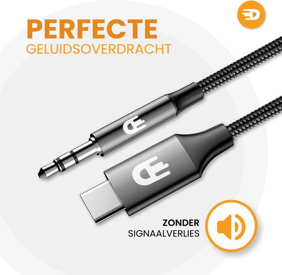 Drivv. Câble USB C vers AUX - nylon - 1 mètre