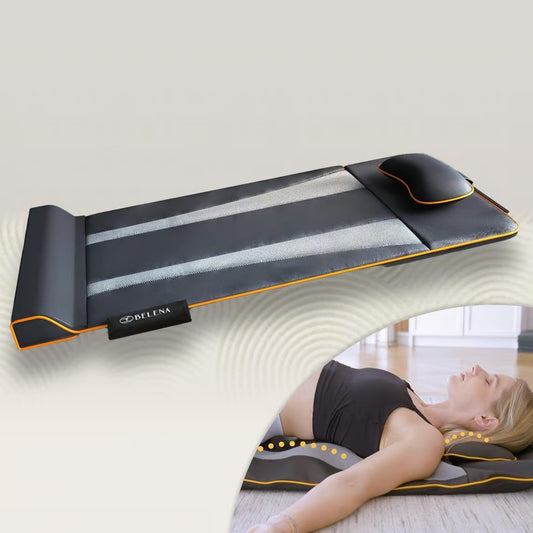 Tapis de stretching et de massage électronique Belena Air Stretch - Utilisation simple - Réglages personnalisables - 25 ans de qualité