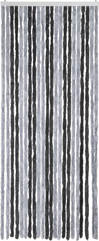 Moustiquaire Arisol - Caravane - « queue de chat » - 185 x 56 cm - Anthracite/Gris