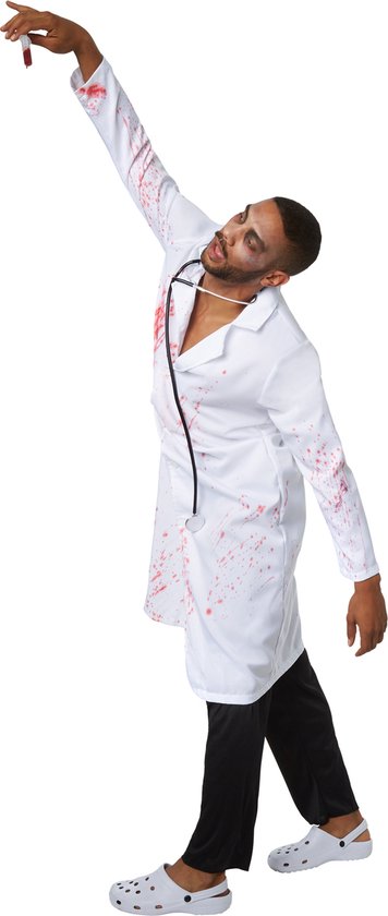 dressforfun - Creepy Doctor XXL - costume halloween dress up partywear carnaval costume carnaval partywear - 302289
