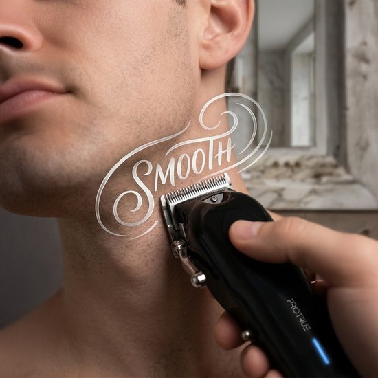 Tondeuse pour cheveux pour hommes - Kit de coiffure 20 pièces - Tondeuse pour cheveux et barbe - Kit de coupe avec ciseaux de coiffure