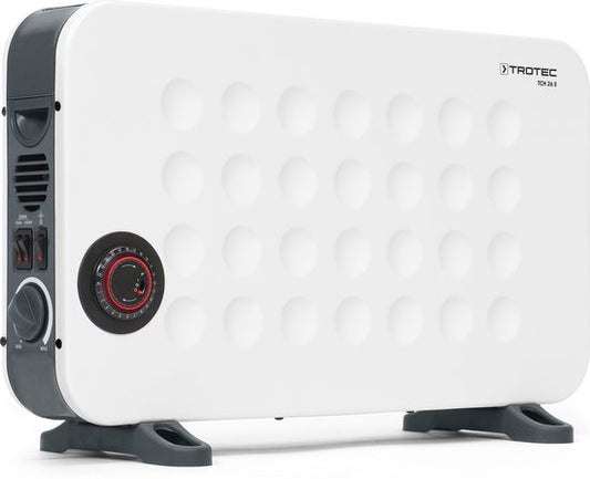 TROTEC Chauffage électrique - Convecteur - TCH 26 E - minuterie - programmable - 3 réglages - protection contre la surchauffe - protection contre le gel