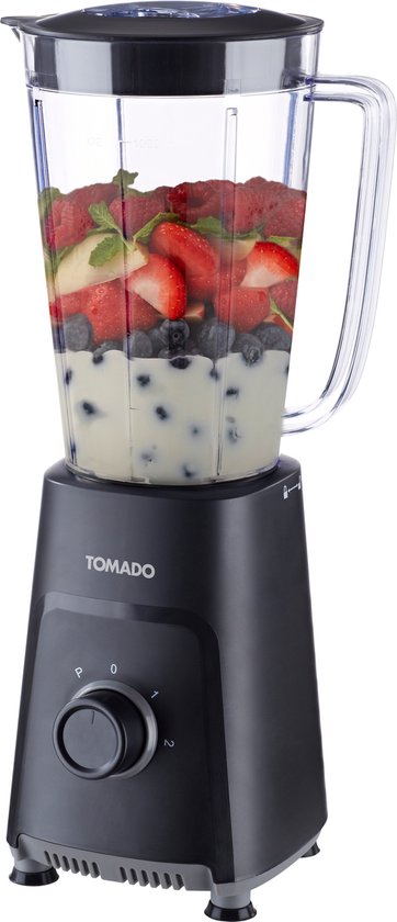 Tomado TTB1001B - Blender - 1 litre - 2 vitesses - 300W - Mode Pulse - Noir