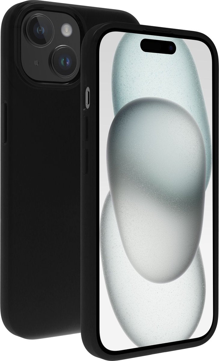 BeHello - iPhone 15 - Coque MagSafe Soft Touch - Noir