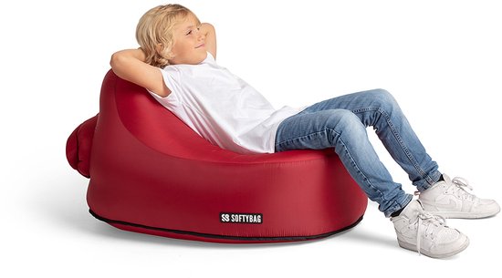 Chaise Softybag Kids rouge