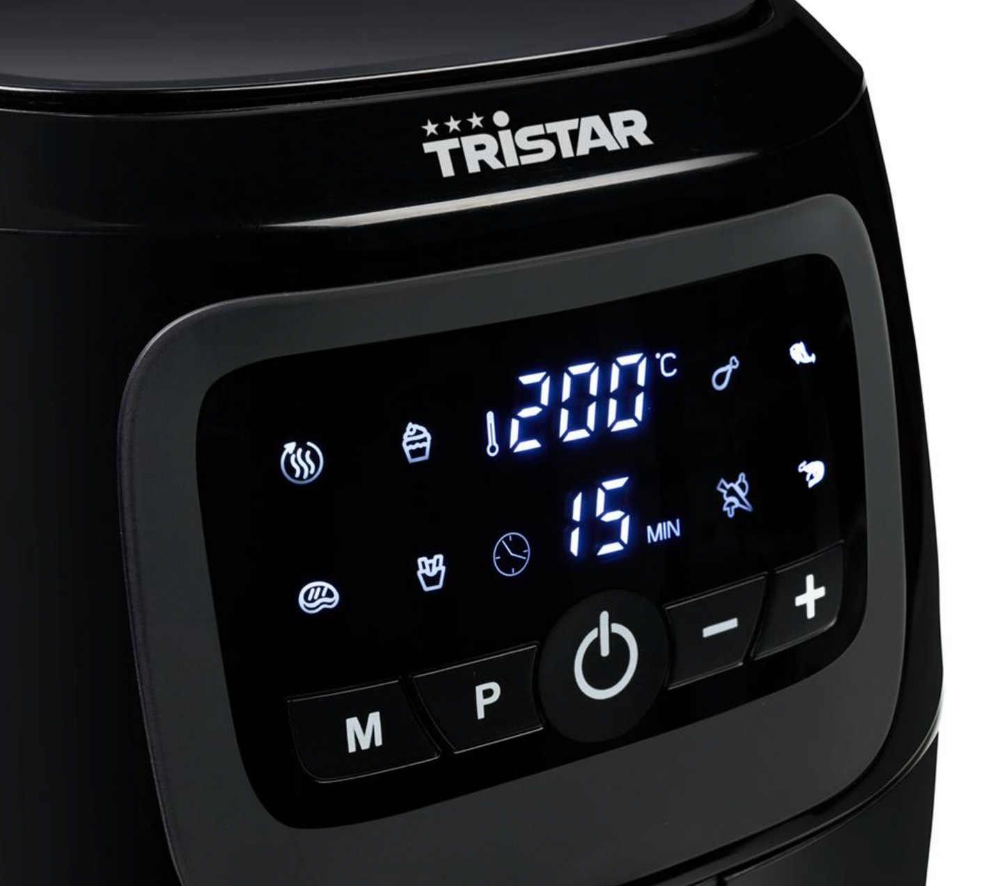Friteuse à air chaud numérique Tristar FR-9008KL - 4,2 litres - 1 500 W - 8 programmes - Noir