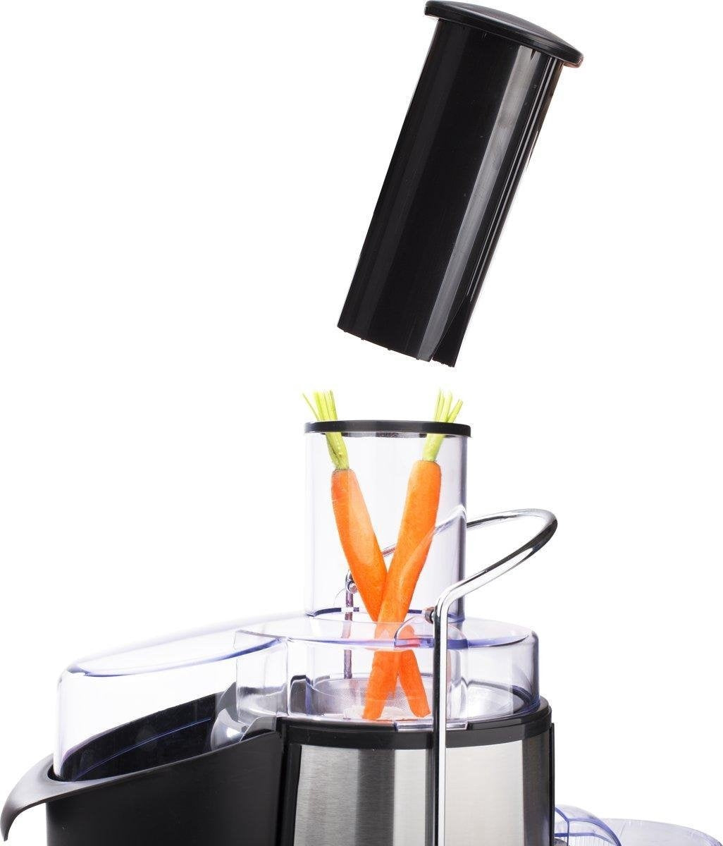 Fuegobird L813 snelle sapcentrifuge - Power Juicer - RVS - 400watt - Zwart