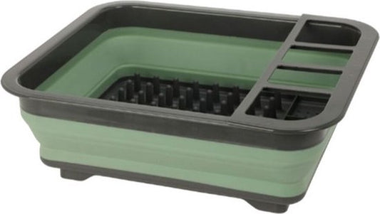 Divers Egouttoir pliable 36.5x12x31 cm Vert/Gris