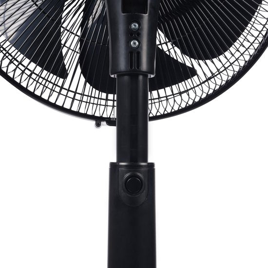 Ventilateur sur pied Princess DC - Ultra silencieux - ⌀40 cm - 24 vitesses - Réglable en hauteur – 4 modes de ventilation – Minuterie 1 à 24 heures – Oscillation à 90° – Avec télécommande - 354860