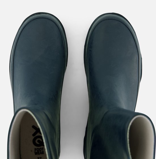XQ Footwear Bottes de pluie en caoutchouc bleu - Taille 39