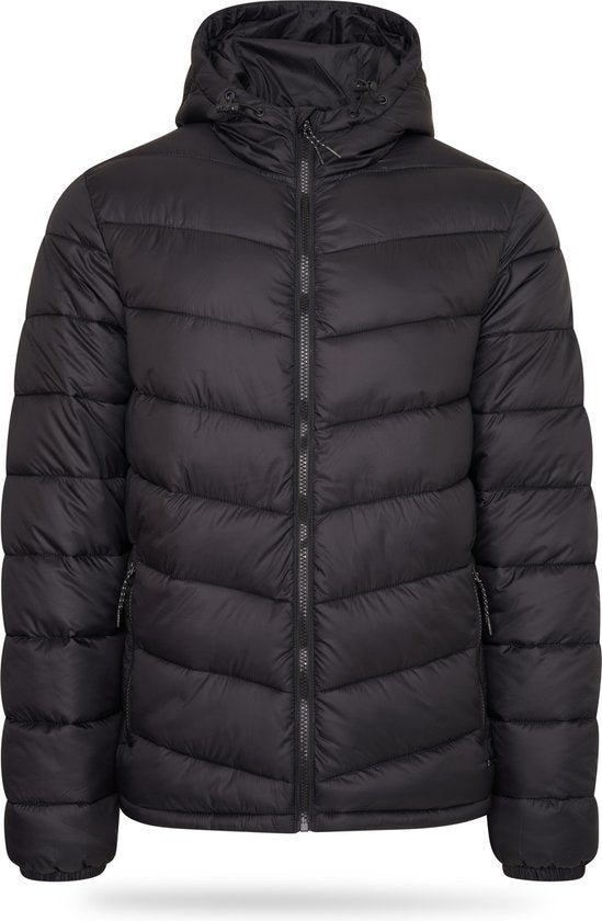 Pierre Cardin - Veste matelassée d'hiver pour homme - Noir - Taille XXL