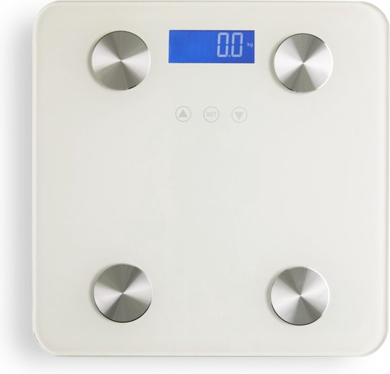 Technosmart Scales - Pèse-personne - Slim - Alimentation par piles - 180 kg - 2 x 28 x 28 cm