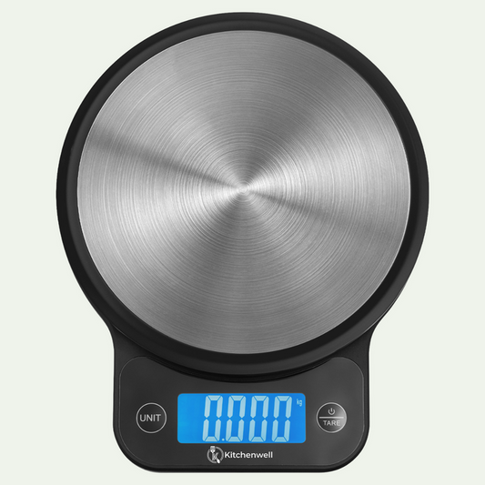 Balance de cuisine Kitchenwell - Numérique - 1 g à 10 kg - Écran LCD - Résistante à l'eau