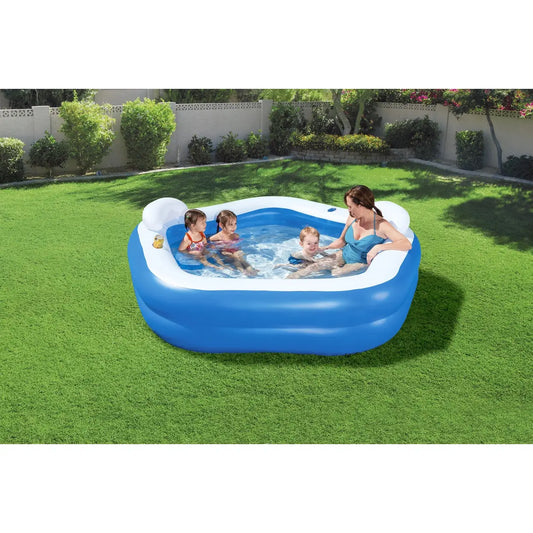 Piscine gonflable familiale Bestway Backyard Oasis - 213 x 206 x 69 cm