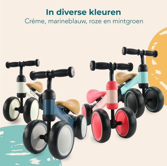 LifeGoods TurboToddler Balance Bike - Jouets à partir de 1 an - Garçons et filles - Scooter pour enfants - Rose