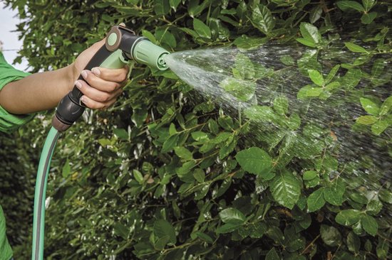 Pistolet pulvérisateur G.F. Garden RECO 3 Jet Easy – 3 réglages de jet – ergonomique – commande au pouce – plastique recyclé – arrosage et nettoyage du jardin