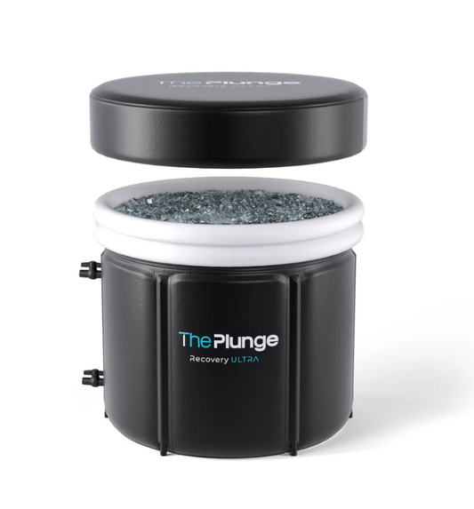 The Plunge Recovery Ultra - Bain de glace - Ø 90 x 85 cm - 400 litres, jusqu'à 170 kg