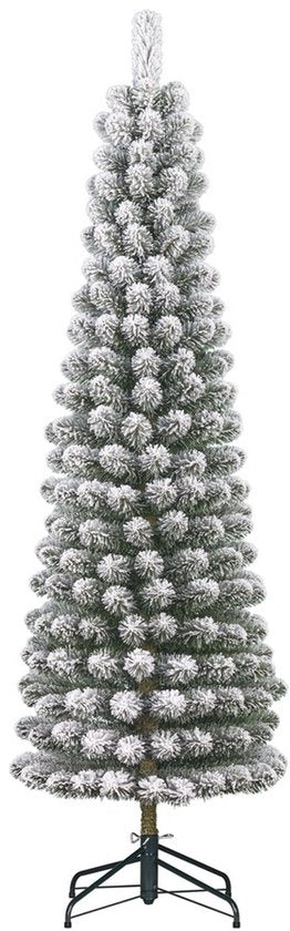 Black Box Trees Charlton : sapin de Noël artificiel étroit - H 185 x Ø 53 cm - Vert