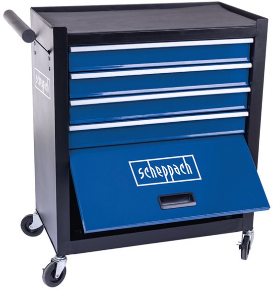 Scheppach – TW1300 – Chariot d'atelier – 4 tiroirs – 120 kg