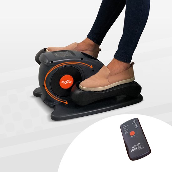 Mediashop VibroLegs Elliptical - Mini vélo d'appartement - vélo elliptique motorisé pour faire plus d'exercice tout en restant assis - vélo d'appartement pour le bureau à domicile et les loisirs