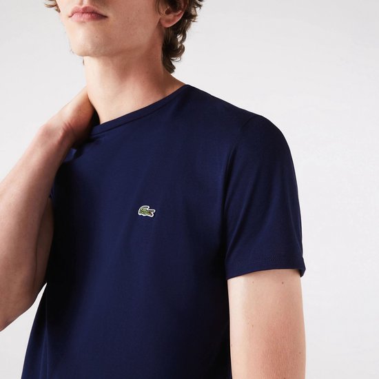 Lacoste Basic Sports Shirt - Homme - Bleu - Taille S