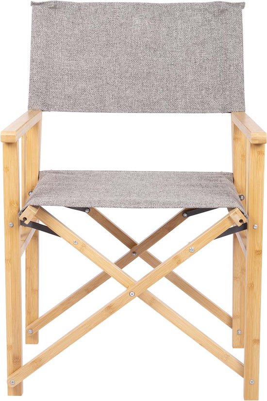 Bo-Camp - Urban Outdoor - Fauteuil de réalisateur - Chichester - Gris