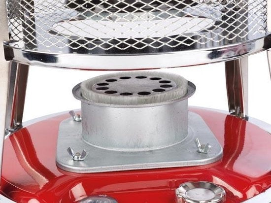 Réchaud portable au kérosène/pétrole Perel - 2600 W - Utilisation extérieure - Robuste et portable - Camping et jardin