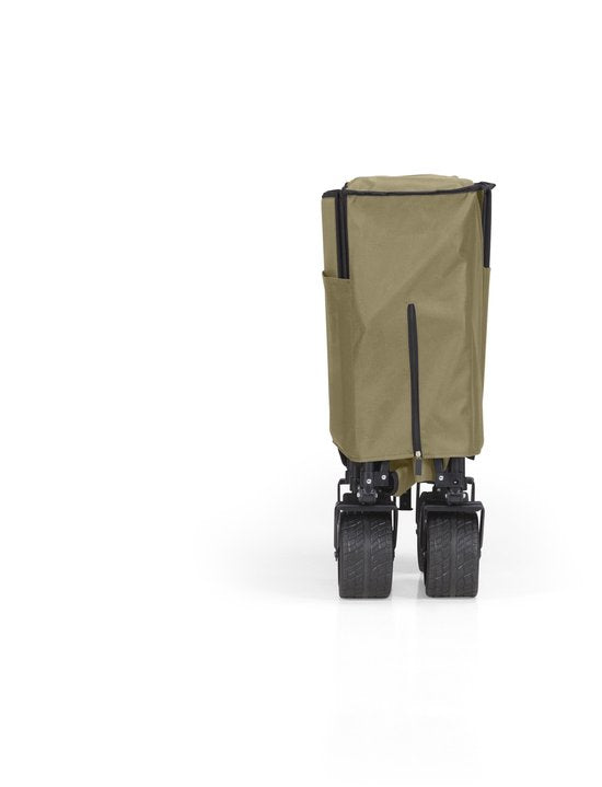 Mr. Fold Bolderkar XXL - pliable - 600L - 300KG - Vert - roues tout-terrain