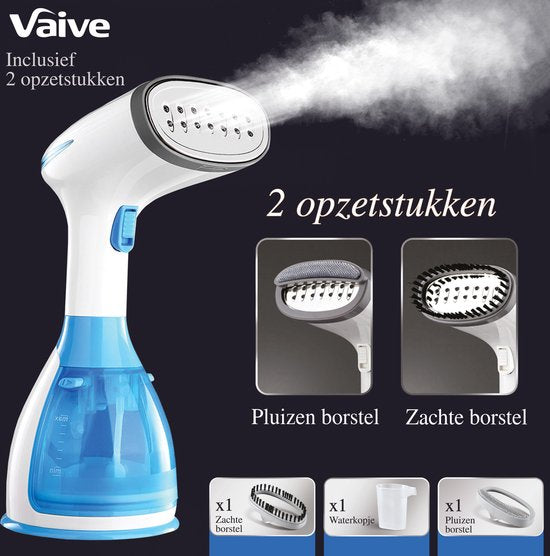 VAIVE Séchoir à linge puissant - Défroisseur à main - Défroisseur - Défroisseur à linge - 3 modes vapeur - 1500W