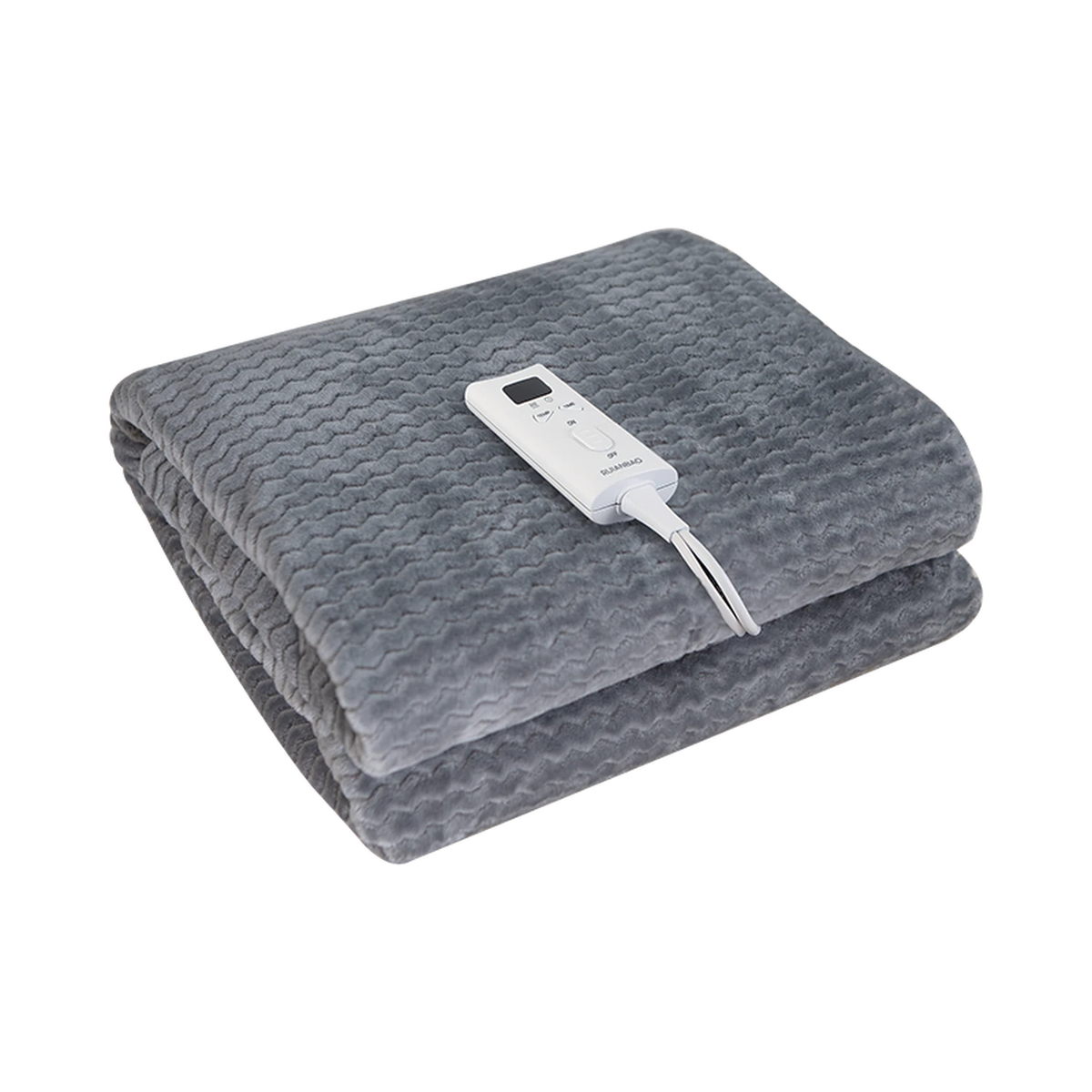 Couverture chauffante de luxe Ruianbao 130 × 180 cm – 9 niveaux de chaleur – 165 W – Douce et confortable