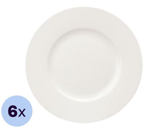 6x Vivo by Villeroy & Boch Assiette à déjeuner - Ø 22 cm