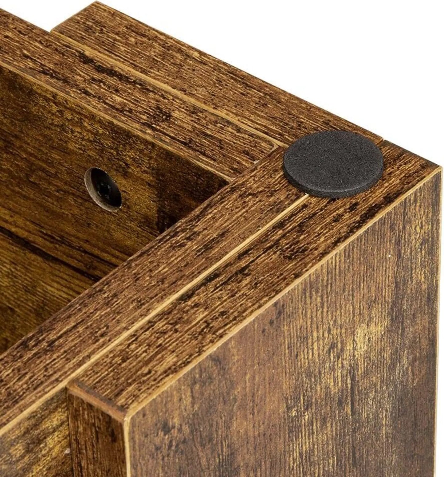 Yaheetech Table basse à plateau relevable - avec rangement caché, mécanisme en métal et étagère inférieure - pour salon et bureau - Mdf vintage brun-noir et métal - 98 x 50 x 41,8-55 cm