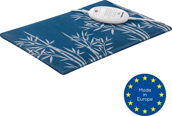 Coussin chauffant électrique Beurer HK 35 Cosy – 40 × 30 cm – 3 niveaux de chaleur – polaire douce – arrêt automatique – système de sécurité BSS – lavable en machine – garantie de 3 ans