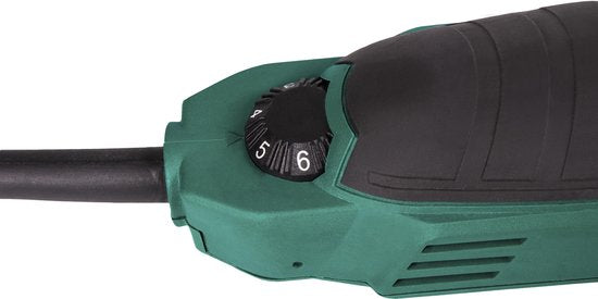 VONROC Outil multifonction oscillant - 300W - système de changement rapide, vitesse variable - 61 accessoires inclus