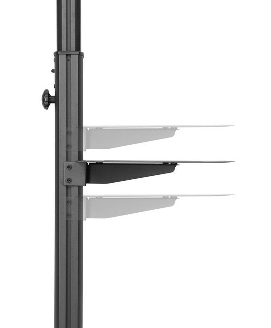 Trépied TV - Support TV - Pied TV - mobile - réglable en hauteur jusqu'à 160 cm
