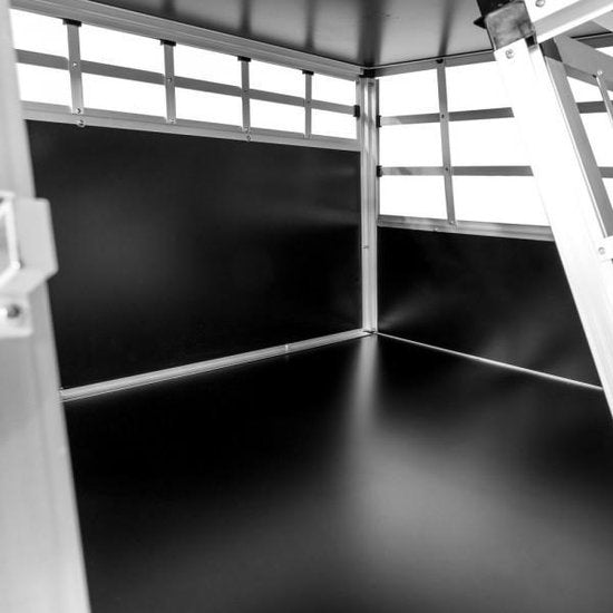 Caisse de transport animaux Tectake - 89 x 69 x 50 cm - noir